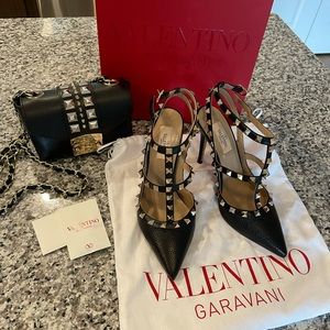 Valentino Rockstud Black